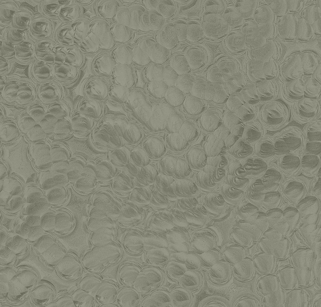 Textured green bubble surface pattern.