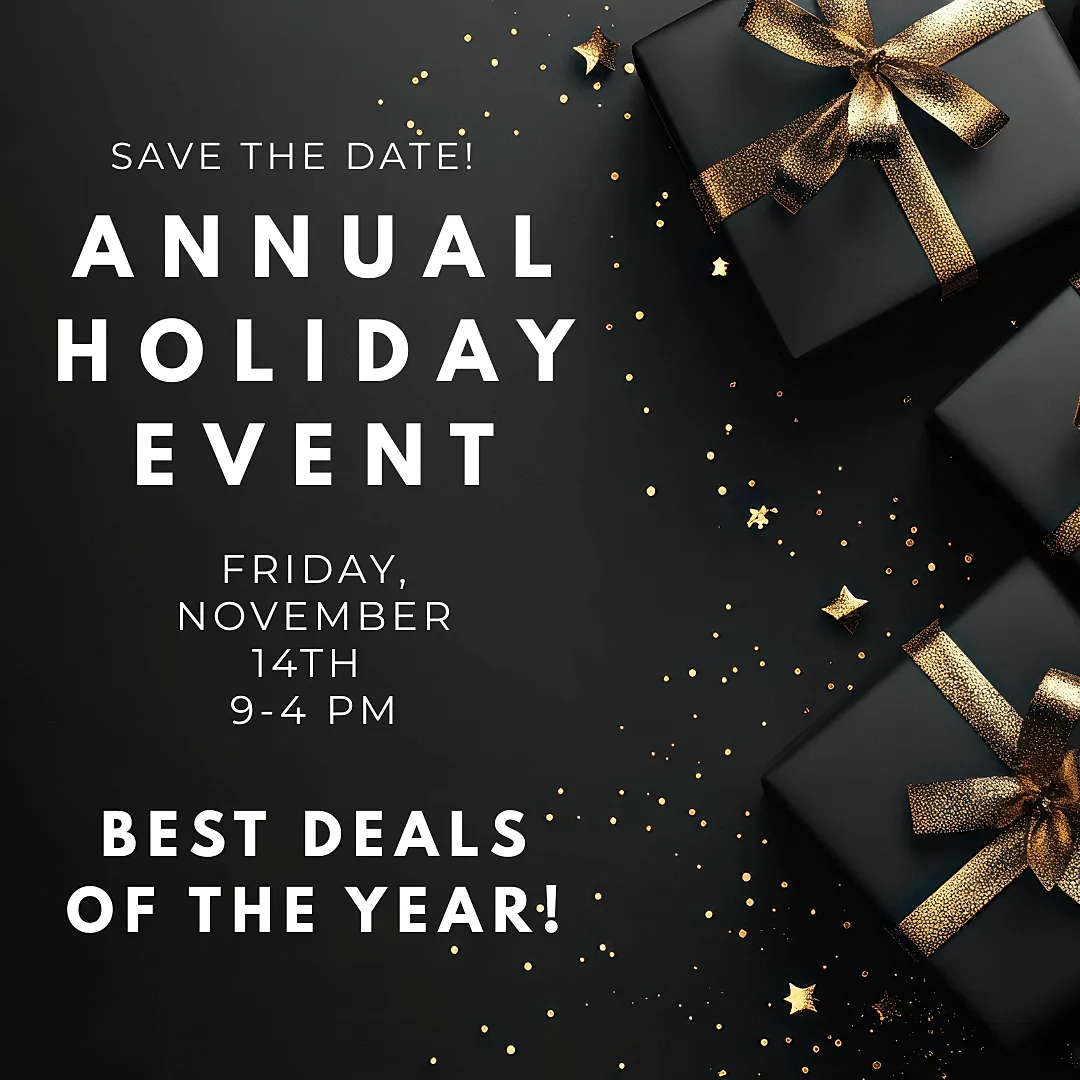 Woman enjoying sunset with promotional text overlay.